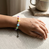 Multicolor Heart Beaded Bracelet for Women | Cute Fashion Jewelry