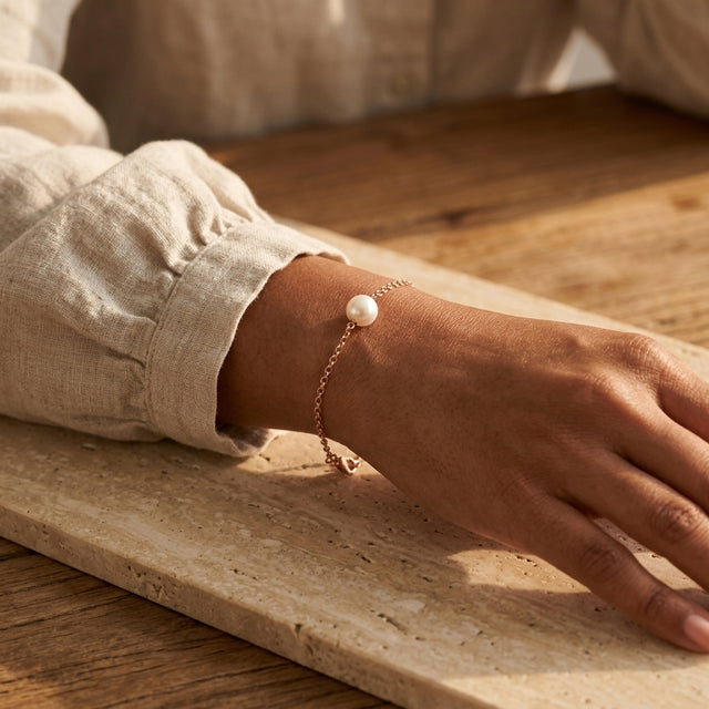 Rose Gold Finish Bracelet for Women | Elegant Fashion Jewelry