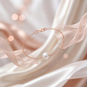 Rose Gold Finish Bracelet for Women | Elegant Fashion Jewelry