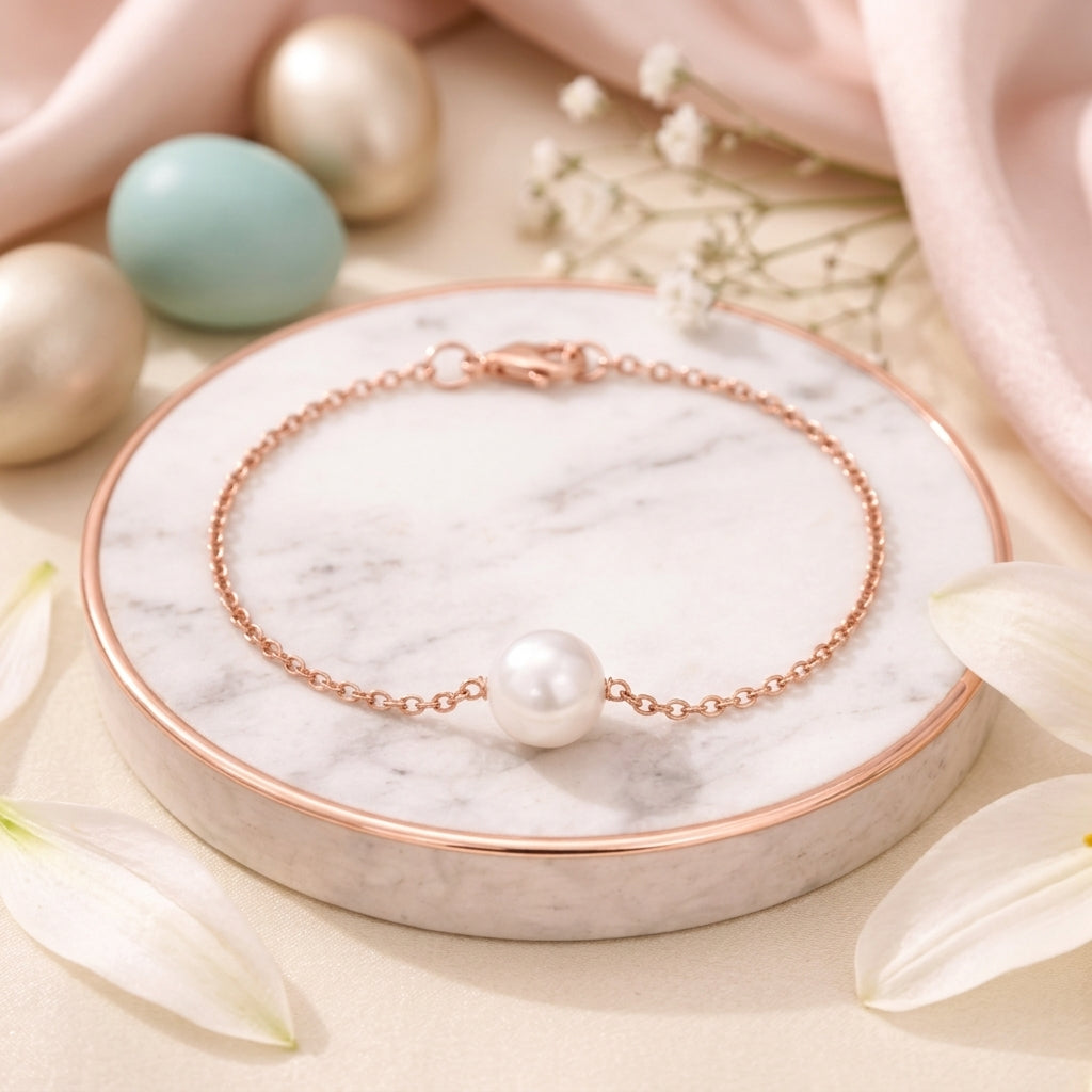 Rose Gold finish Bracelet for Women | Elegant Fashion Jewelry